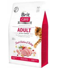 Brit care cat grain-free adult 2 kg - sucha karma dla kotów wychodzących i aktywnych, 2 kg