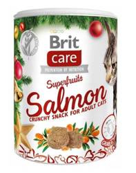 Brit care cat snack superfruits christmas 100g - przysmak świąteczny dla kotów dorosłych, 100g