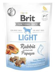 Brit care dog functional snack light rabbit 150g - przysmak dla psa