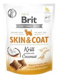 Brit care dog functional snack skin&coat krill 150g - przysmak dla psów na skórę i sierść