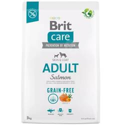 Brit care dog grain-free adult salmon 3kg - sucha karma dla psów dorosłych, 3 kg