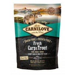 Carnilove Fresh Carp & Trout For Adult 1.5 kg - sucha karma dla dorosłych psów karp pstrąg 1.5kg