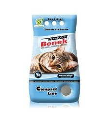 Certech Super Benek Compact Line Natural 5 l - drobny żwirek dla kotów 5l