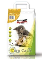 Certech Super Benek Corn Cat Natural 7 l - żwirek kukurydziany dla kotów 7l