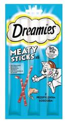 DREAMIES Meaty Sticks Łosoś 30g - przysmak dla kotów, 30g