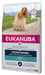 Eukanuba Dog Dry Breed Specific All Cocker Spaniel Chicken 7.5 kg - sucha karma dla psów dorosłych rasy Cocker Spanie, kurczak, 7,5 kg 