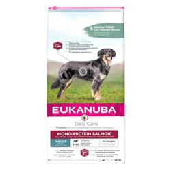 Eukanuba Dog Dry Daily Care Adult Mono Protein Salmon Bag 12kg - sucha karma dla psów dorosłych, łosoś, 12kg