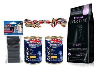 Fitmin  For Life Puppy 15 kg - sucha karma dla szczeniąt 15kg + MEGA PAKIET GRATISÓW!