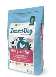 InsectDog Mini Grainfree 7,5kg - sucha karma dla szczeniąt i psów dorosłych, ras małych, 7,5 kg