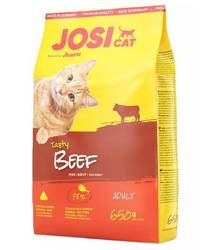 Josera JosiCat Tasty Beef 650g - sucha karma dla dorosłych kotów z wołowiną