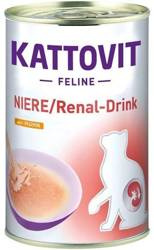 KATTOVIT Cat Diet Drinks Niere/Renal Drink z kurczakiem 135 ml