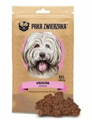 Paka Zwierzaka  - PRZYSMAKI Chunkies Wołowina 100% 70g - przysmak dla psów dorosłych 70 g