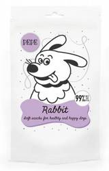 Paka Zwierzaka PRZYSMAKI PEPE mini chunkies Rabbit (królik) 70g - przysmak dla psów dorosłych