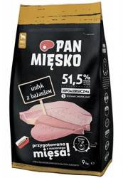 Pan Mięsko 9 kg - sucha karma dla psów dorosłych, indyk z bażantem S 9kg