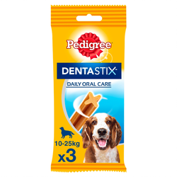 Pedigree Dentastix Średnie Rasy 77 g - przysmak dentystyczny dla psów rasy średniej 77g