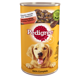 Pedigree z Wołowiną w Galaretce Puszka 1,2 kg - mokra karma dla psów z wołowiną w galaretce puszka 1.2kg