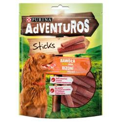 Purina Adventuros Sticks Karma dla psów o smaku bawoła 120 g