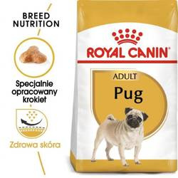 Royal Canin Adult Pug 1,5kg - karma dla psów rasy mops powyżej 10-tego miesiąca życia 1,5kg