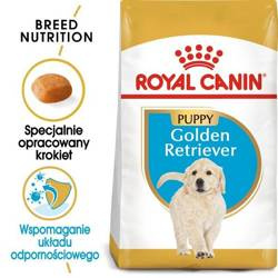 Royal Canin Golden Retriever Puppy 3 kg - karma dla psów rasy Golden Retriever poniżej 15-tego miesiąca życia 3kg