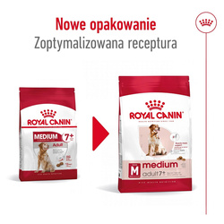 Royal Canin Medium Adult 7+ 15 kg - sucha karma dla psów rasy średniej 15kg