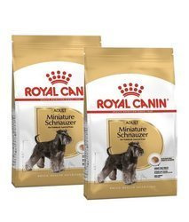 Royal Canin Miniature Schnauzer Adult 2x 7.5 kg - sucha karma dla dorosłych psów rasy Sznaucer Miniaturowy 2x7.5 kg