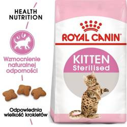 Royal Canin Second Age Kitten Sterilised 2 kg - sucha karma dla kociąt po sterylizacji 2kg