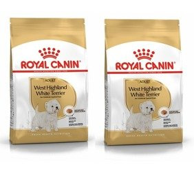 Royal Canin West Highland White Terrier Adult 2x 1.5 kg - sucha karma dla dorosłych psów rasy West Highland White Terrier 3kg