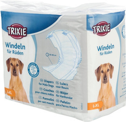 Trixie pieluchy dla dorosłych psów L-XL 60-80cm, 12szt/opakowanie