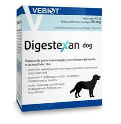 VEBIOT Digestexan dog 60 kaps. - preparat na trawienie dla psa, 60kaps.