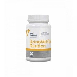 VETEXPERT Urinovet Dilution Cat 45 kapsułek - preparat dla kotów z problemami układu moczowego