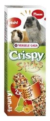 Versele - Laga Crispy Sticks Fruit 2 x 55 g - przysmak dla gryzoni owocowy 2x55g