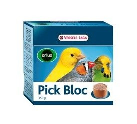 Versele-Laga Pick Bloc 350 g - minerały w glinianej miseczce dla kanarków, małych papug i ptaków egzotycznych 350g