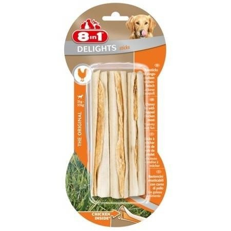 8in1 Delights Beef Sticks - kość do żucia dla psów mięso wołowe