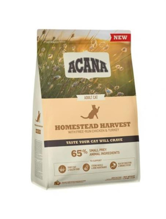 Acana Homestead Harvest Cat 1.8 kg - sucha karma dla kotów dorosłych 1,8 kg