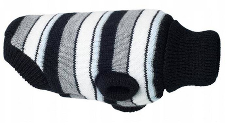 Amiplay Sweterek dla psa Glasgow 23 cm Paski szare