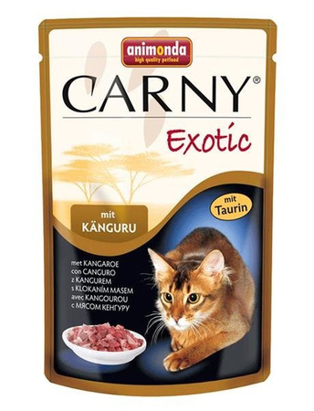 Animonda Carny Exotic mit Kanguru 85 g - mokra karma dla kotów z kangurem 85g