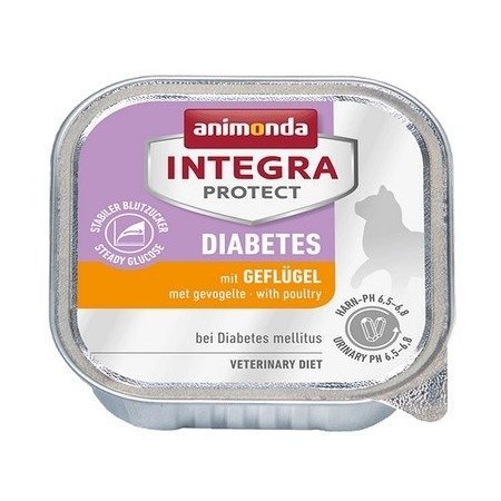 Animonda Integra Protect Diabetes mit Geflugel 100 g - mokra karma dla kotów z cukrzycą z drobiem 100g