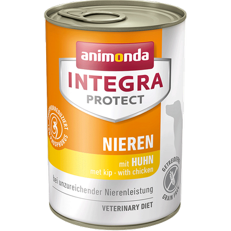 Animonda Integra Protect Nieren Mit Huhn 400 g - mokra karma dla psów z niewydolnością nerek kurczak 400g