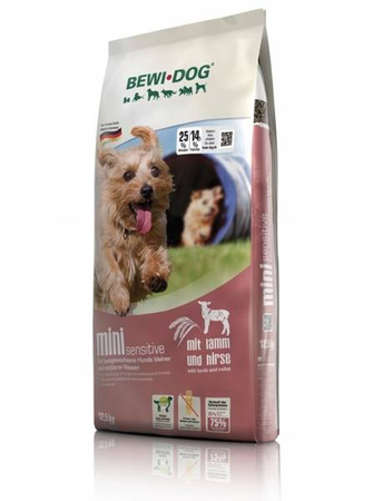 BEWI DOG Mini Sensitive 12,5 kg dla psów ras małych