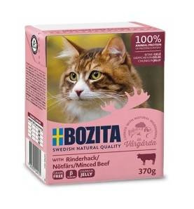 BOZITA Feline mit Rinderhack 370 g - mokra karma dla kotów dorosłych z wołowiną 370 g