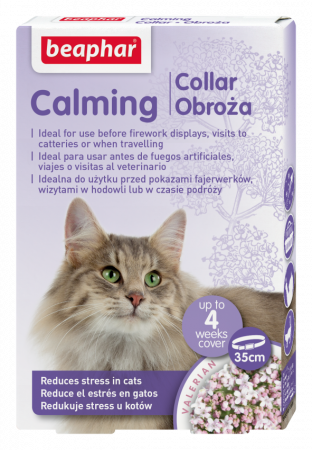 Beaphar Calming Collar - obroża relaksacyjna dla kota