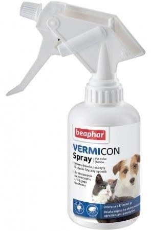 Beaphar vermicon spray przeciw pasożytom 250 ml