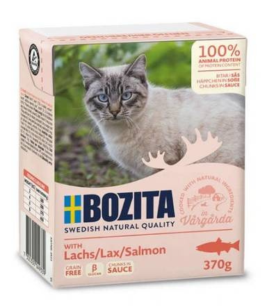 Bozita Feline mit Lachs 370 g - mokra karma dla kotów z łososiem 370g