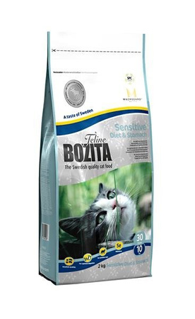 Bozita Sensitive Diet & Stomach 2 kg - sucha karma dla kotów z wrażliwym przewodem pokarmowym 2kg