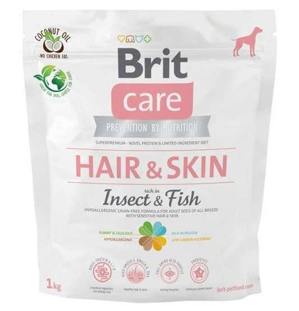 Brit Care Dog Hair&Skin Insect&Fish 1 Kg