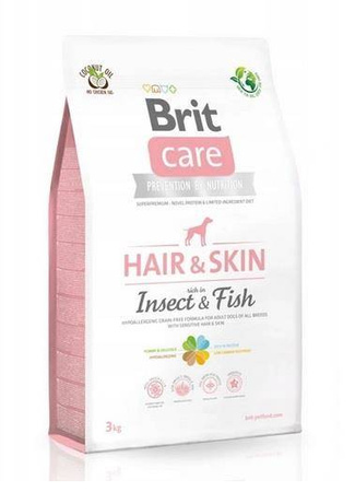 Brit Care Dog Hair&Skin Insect&Fish 3 Kg