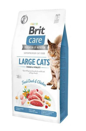 Brit care cat grain-free large cats 2 kg - sucha karma dla kotów dorosłych ras dużych, 2 kg