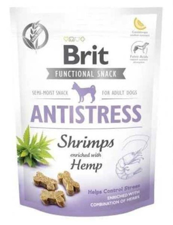 Brit care dog functional snack shrimp antistress 150g-przysmak dla psów zmniejszający uczucie stresu