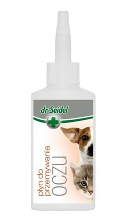 Dermapharm dr seidel płyn do przemywania oczu dla psów i kotów 75 ml