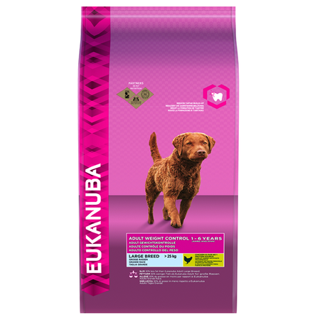 Eukanuba Adult Weight Control Large 15 kg - sucha karma dla dorosłych psów ras dużych pomagających kontrolować wagę 15kg